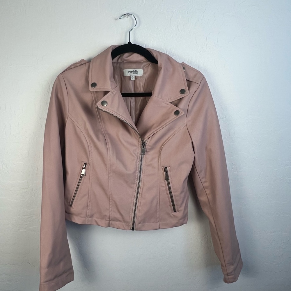 Charlotte Russe Vegan Leather Jacket